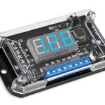 VOLTIMETRO DIGITAL  CON SECUENCIADOR 5  SALIDAS