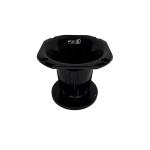 DIFUSOR PLASTICO 2" NEGRO